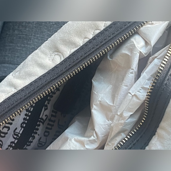 Juicy Couture Vintage Dream Velour Satchel - Picture 7 of 7